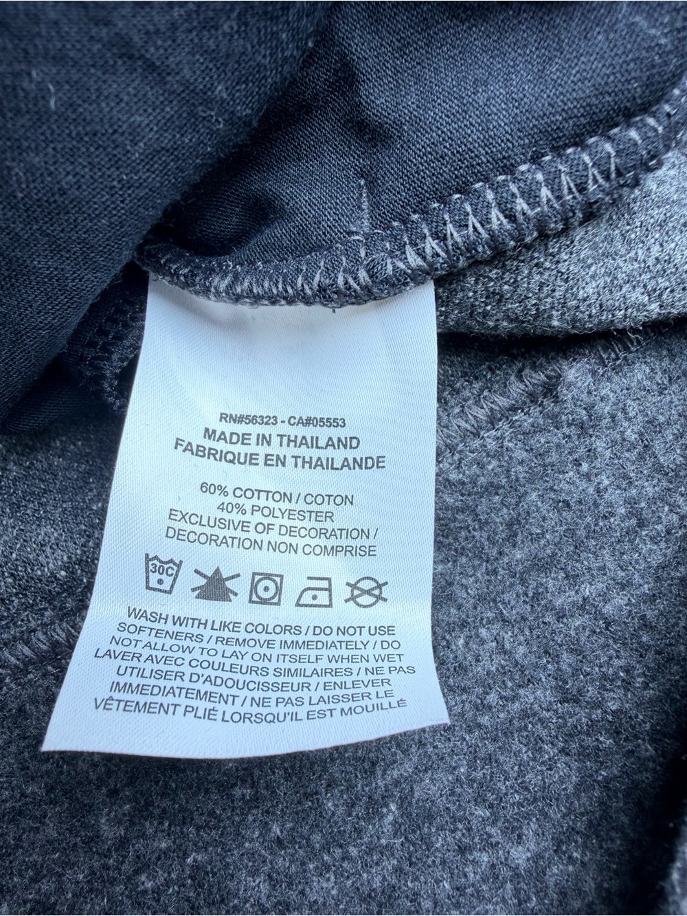 Nike Women’s Therma-FIT 1/4 Zip Pullover Gray Fleece Sweatshirt Large L - Picture 5 of 8